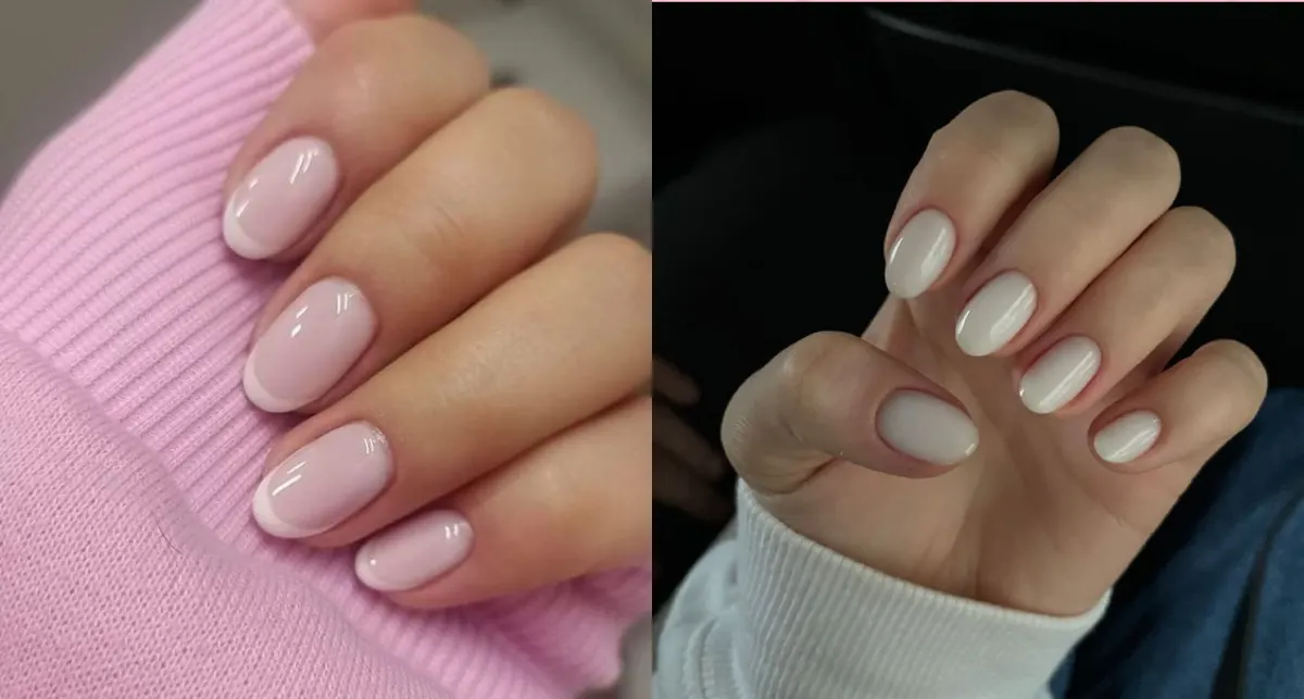 Oval Nails Design