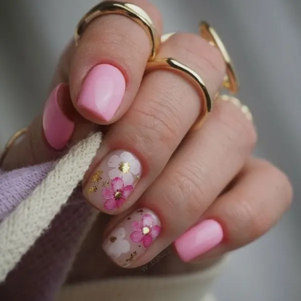 Orchard Bloom Nail Design