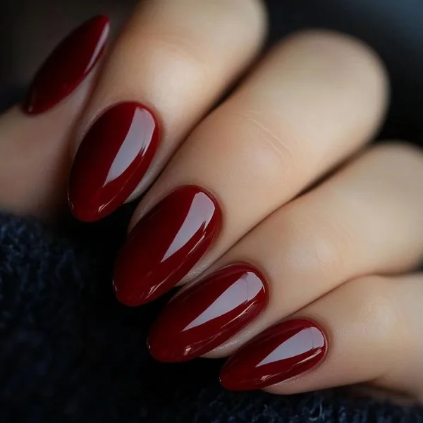 Crimson Spell Nail Design