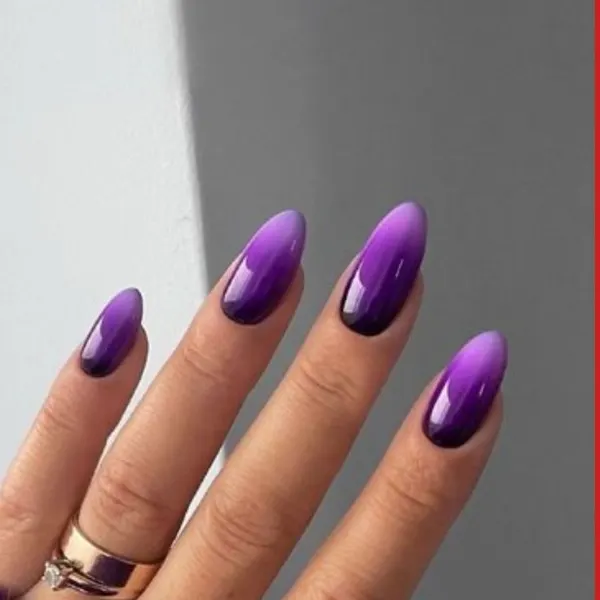 Velvet Eclipse Nail Design