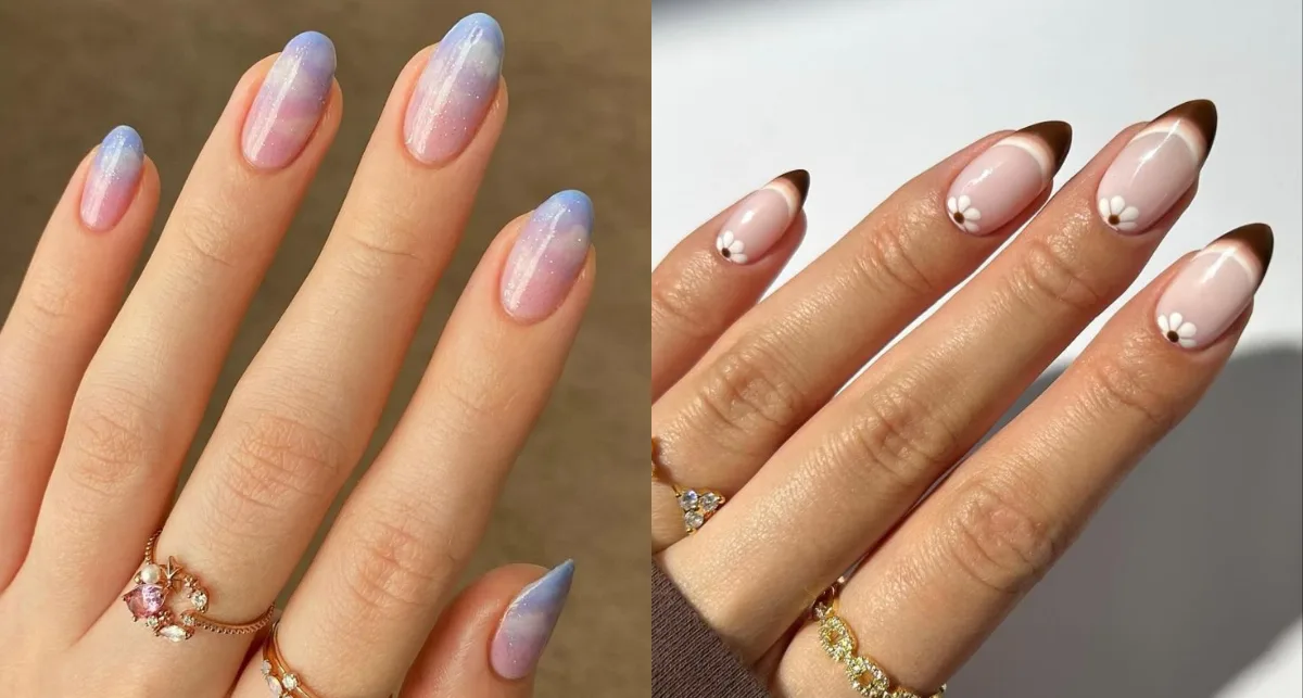 almond shaped nails
