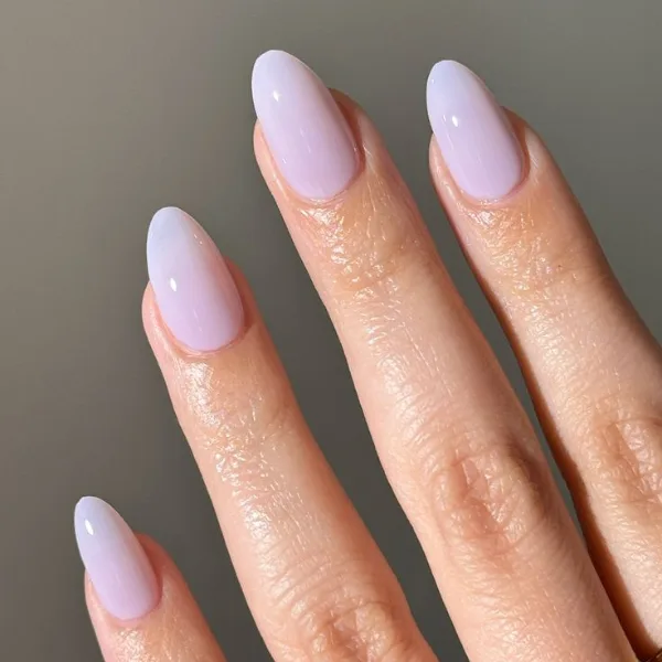 Lilac Whispers Lavender nails Design
