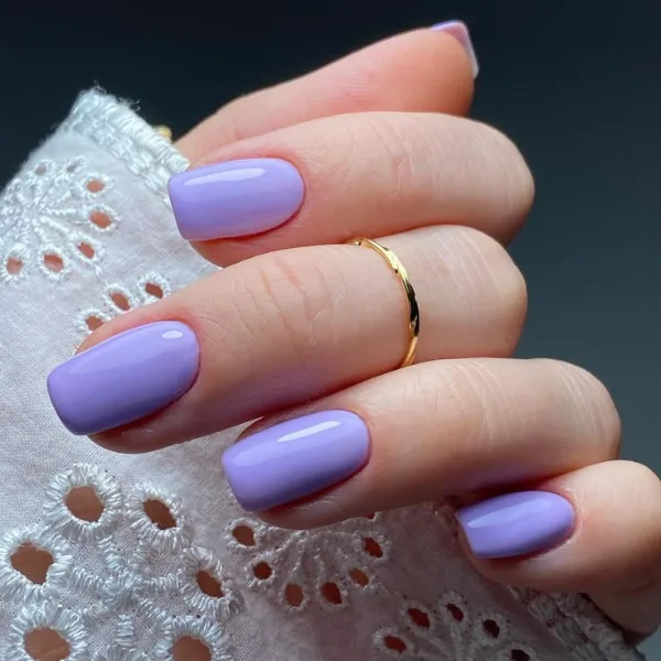 Soft Amethyst Nail Designs
