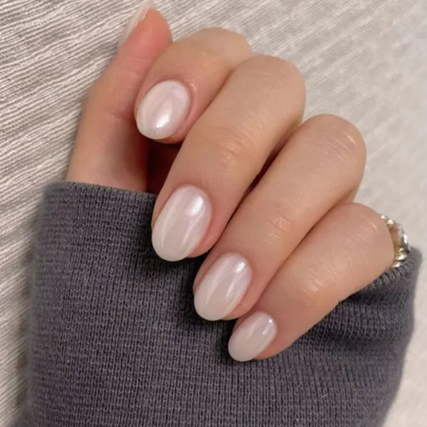 Dove Radiance Pearl Nails Design