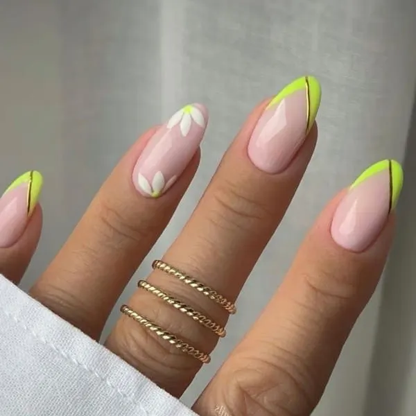 Lime Lush Summer Nails Design