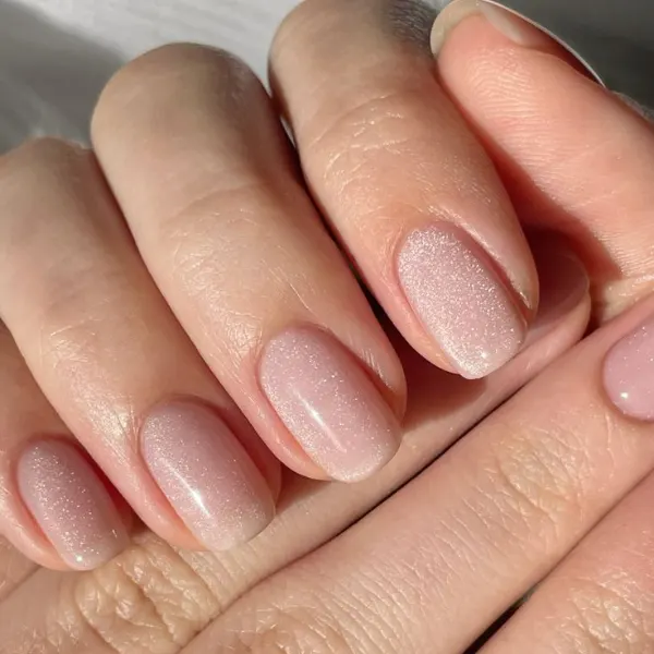 Fairy Flicker Shiny Nail Design