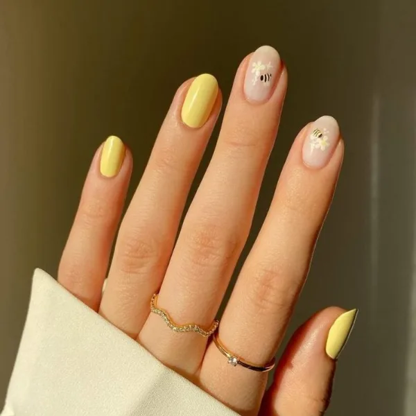 Mellow Yellow Nail Designs