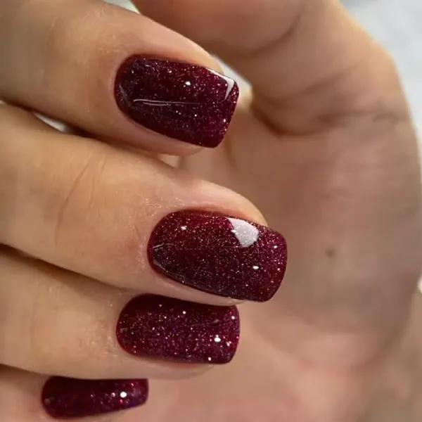 burgundy nail art ideas