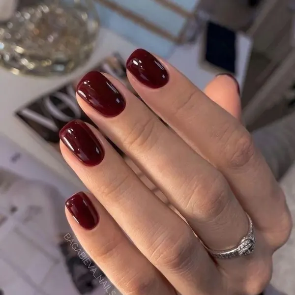 burgundy nail art ideas