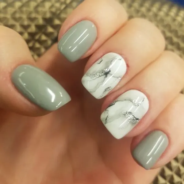  Square Nails Design
