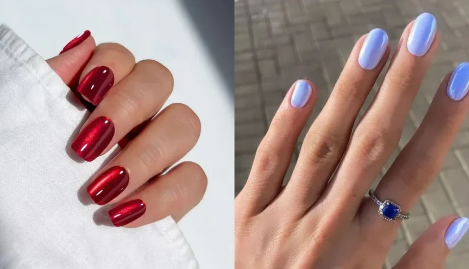 Fairy Flicker Shiny Nail Design